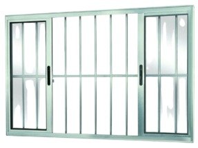 Janela 4F Com Grade 100x120
