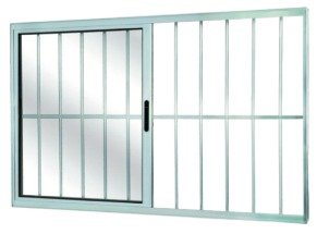 Janela 2F Com Grade 100x100