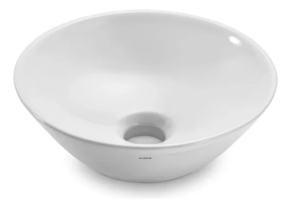 Cuba Apoio Redonda Branca Louça 29cm Icasa