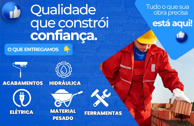 O melhor lugar para comprar os materiasi para a sua obra (3) 1234